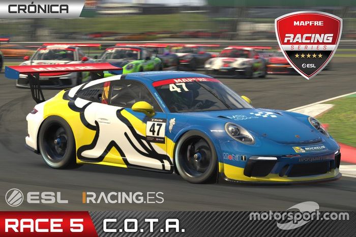 Imagen de la sexta carrera de la ESL MAPFRE Racing