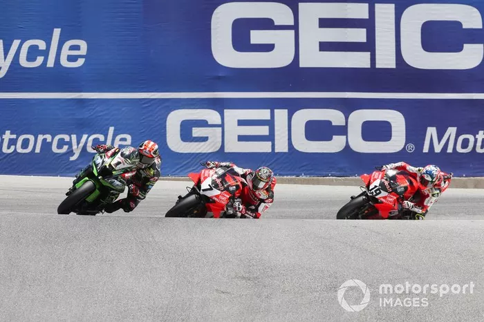 Jonathan Rea, Kawasaki Racing Team, Chaz Davies, Aruba.it Racing-Ducati Team, Alvaro Bautista, Aruba.it Racing-Ducati Team