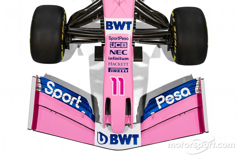 Racing Point livery detail