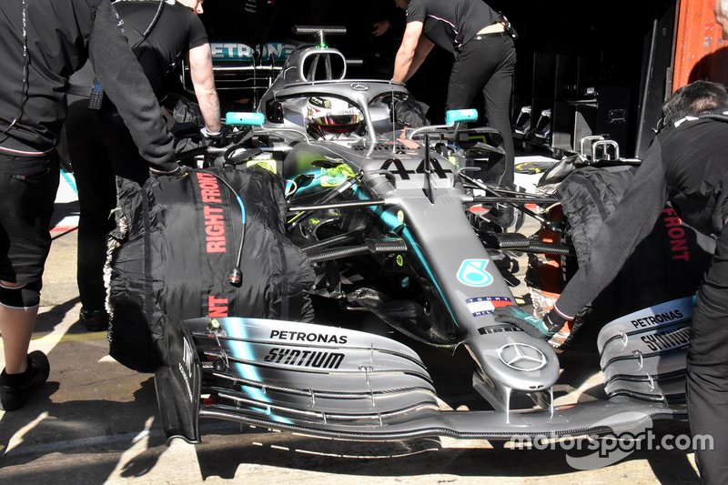 Mercedes AMG F1 technical detail