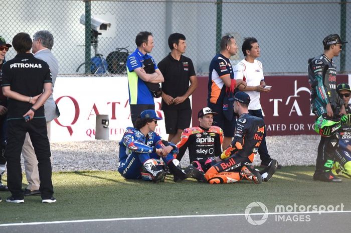 Alex Rins, Team Suzuki MotoGP, Aleix Espargaro, Aprilia Racing Team Gresini, Pol Espargaro, Red Bull KTM Factory Racing