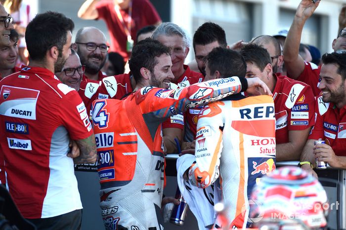 Andrea Dovizioso, Ducati Team, Marc Márquez, Repsol Honda Team