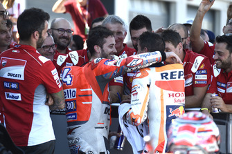 Andrea Dovizioso, Ducati Team, Marc Marquez, Repsol Honda Team