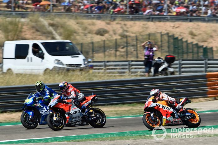 Marc Márquez, Repsol Honda Team, Andrea Iannone, Team Suzuki MotoGP, Andrea Dovizioso, Ducati Team