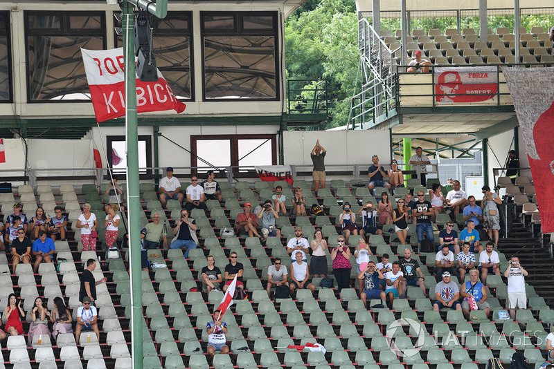 Des fans de Robert Kubica, Williams
