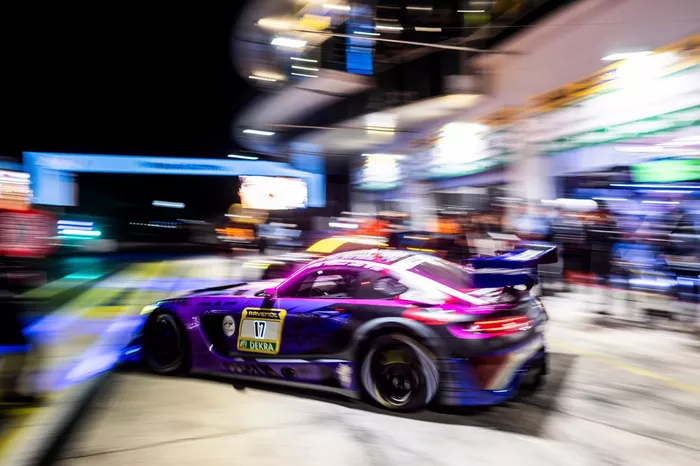 #17 Mercedes-AMG Team GetSpeed Mercedes-AMG GT3: Ralf Aron, Lucas Auer, Adam Christodoulou, Mikael Grenier