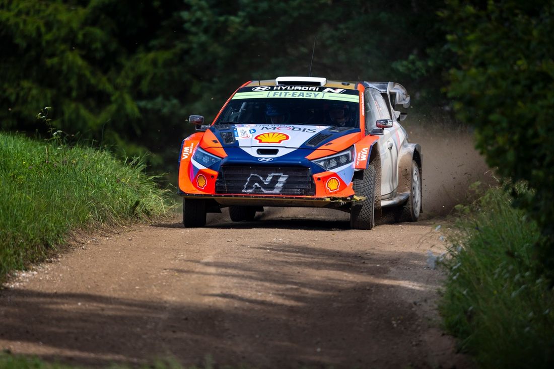 Ott Tänak, Martin Järveoja, Hyundai World Rally Team Hyundai i20 N Rally1