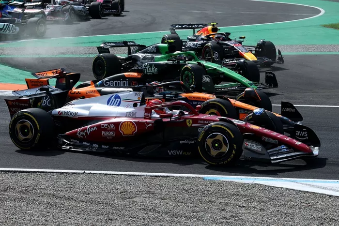 Charles Leclerc, Ferrari, Oscar Piastri, McLaren