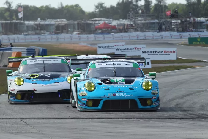 #16 Wright Motorsports Porsche 911 GT3R, GTD: Patrick Long, Trent Hindman, Jan Heylen