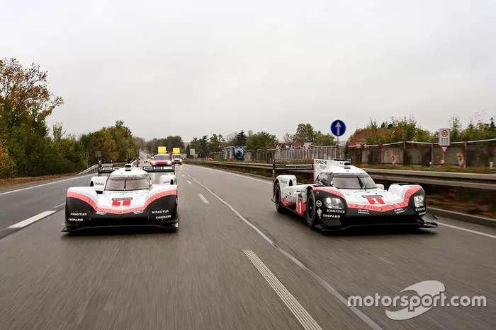 Porsche 919 Hybrid Evo en las carreteras públicas alemanas