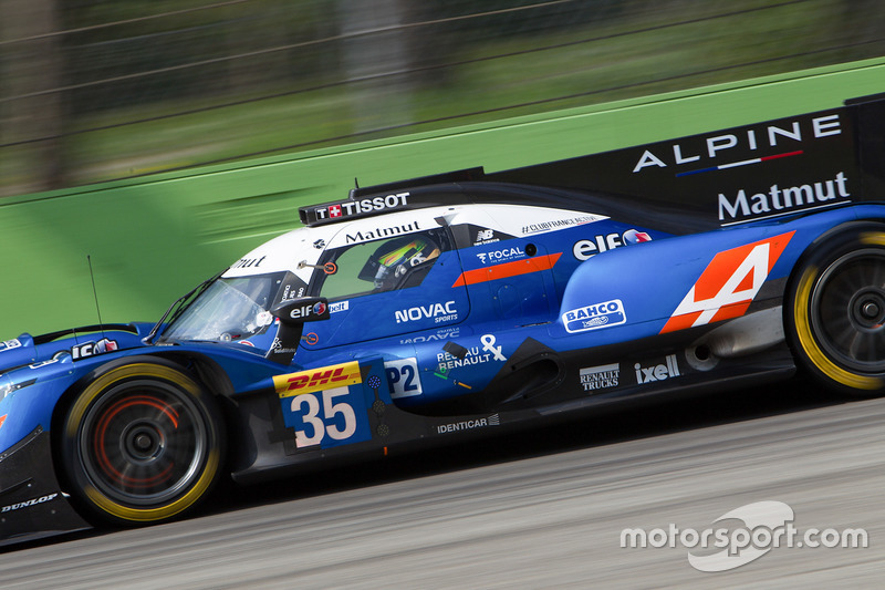 #35 Signatech, Alpine A470 Gibson: Nelson Panciatici, Pierre Ragues, Andre Negrao