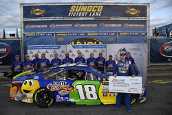 Kyle Busch, Joe Gibbs Racing Toyota wins the pole
