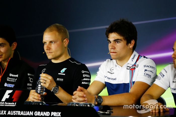 Esteban Ocon, Force India, Valtteri Bottas, Mercedes AMG, Lance Stroll, Williams y Felipe Massa, Williams