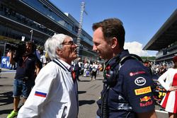 Bernie Ecclestone, Christian Horner, Red Bull Racing Team