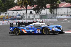 #36 Signatech, Alpine A460: Gustavo Menezes, Nicolas Lapierre, Stéphane Richelmi