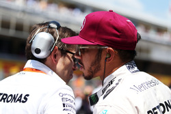 Льюис Хэмилтон, Mercedes AMG F1 на стартовой решетке