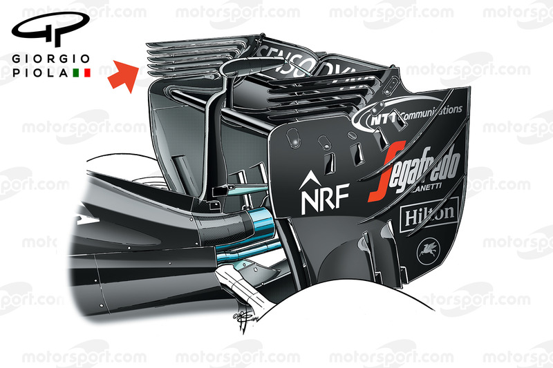 McLaren MP4-31: Heckflügel