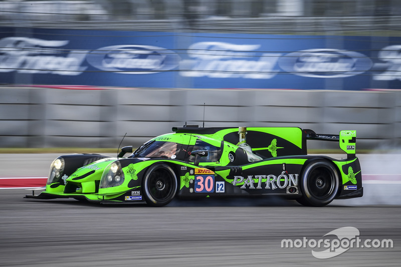 9. LMP2: #30 Extreme Speed Motorsports, Ligier JS P2 - Nissan: Scott Sharp, Ed Brown, Johannes van Overbeek