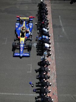 Race winner Alexander Rossi, Herta - Andretti Autosport Honda