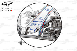 WIlliams FW38 neus, Barhain GP