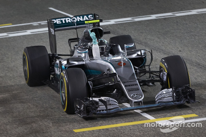 Ganador, Nico Rosberg, Mercedes AMG F1 Team W07