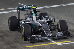 Winnaar Nico Rosberg, Mercedes AMG F1 Team W07