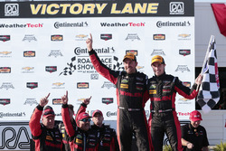 Race winners #31 Action Express Racing Corvette DP: Eric Curran, Dane Cameron