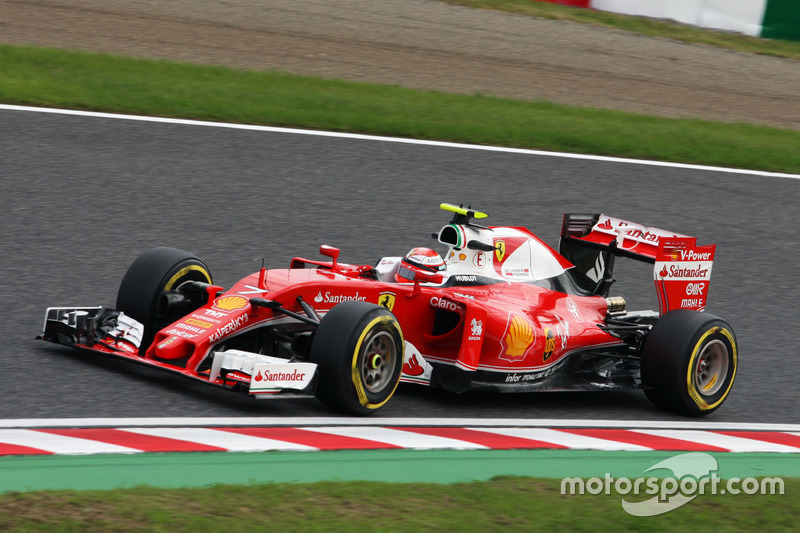 8: Kimi Raikkonen, Ferrari SF16-H (5 posiciones de sanción incluidas)
