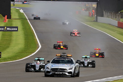 Safety-Car-Start: Lewis Hamilton, Mercedes AMG F1 W07 Hybrid, führt