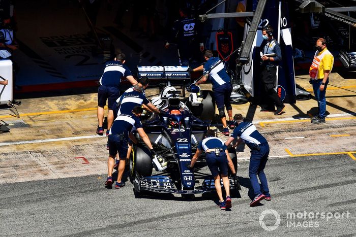 Yuki Tsunoda, AlphaTauri AT02 