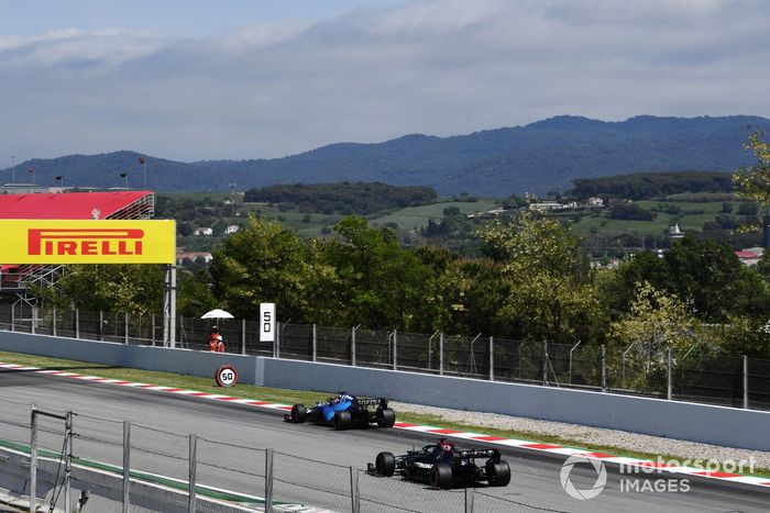 George Russell, Williams FW43B, Lewis Hamilton, Mercedes W12