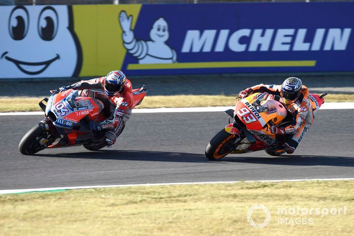 Marc Marquez, Repsol Honda Team, Andrea Dovizioso, Ducati Team