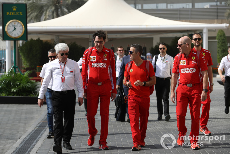 Roberto Dalla ve Mattia Binotto, Ferrari Teknik Şefi