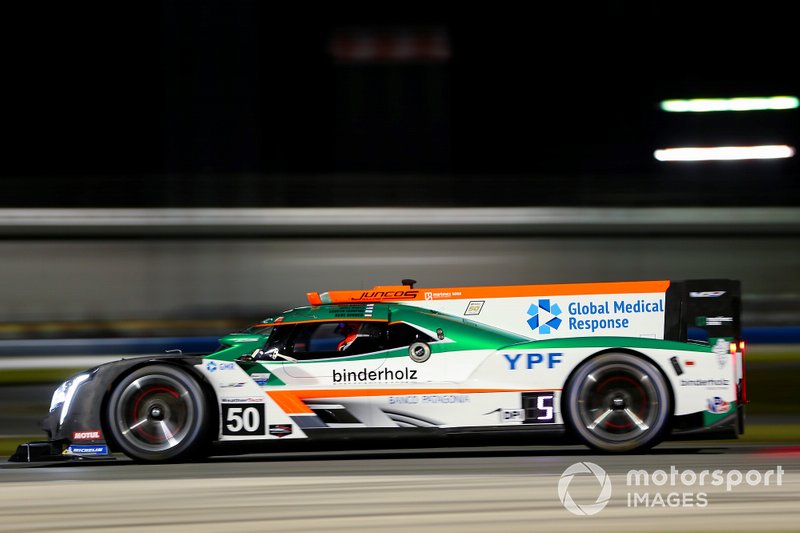 Agustín Canapino y el Juncos Racing en acción en Daytona