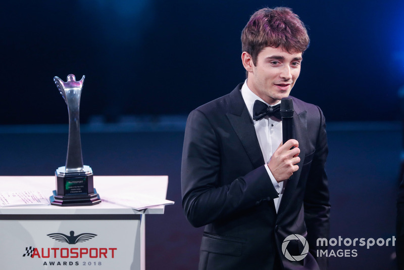 Rookie de l'année : Charles Leclerc
