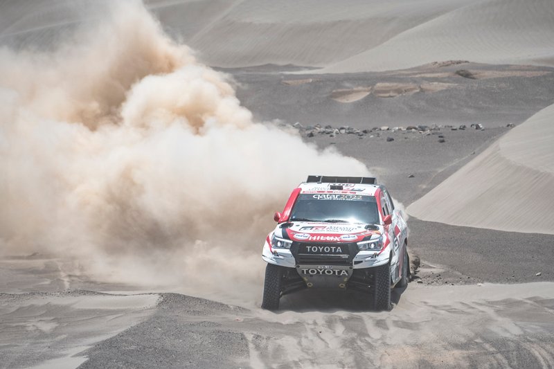 #301 Toyota Gazoo Racing Toyota Hilux: Nasser Al-Attiyah, Matthieu Baumel