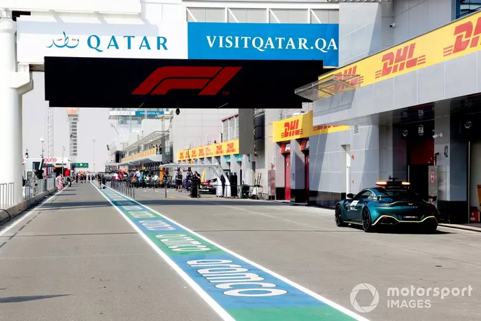 Ambiente en el pitlane de Losail