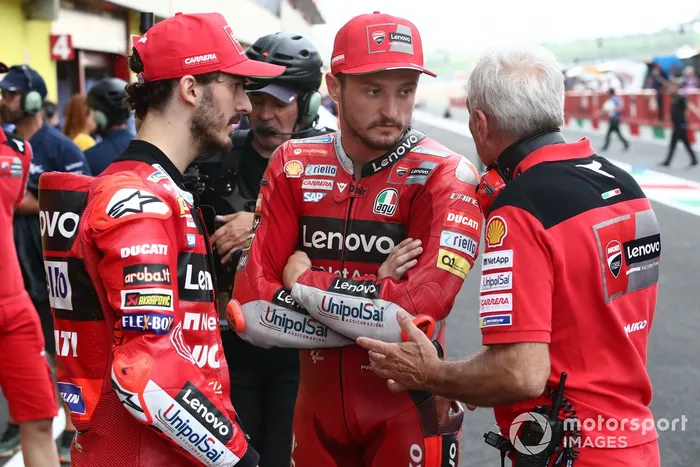 Jack Miller, Equipo Ducati, Francesco Bagnaia, Equipo Ducati