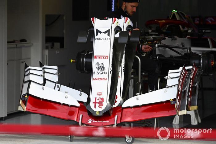 Carrocería del Alfa Romeo Racing