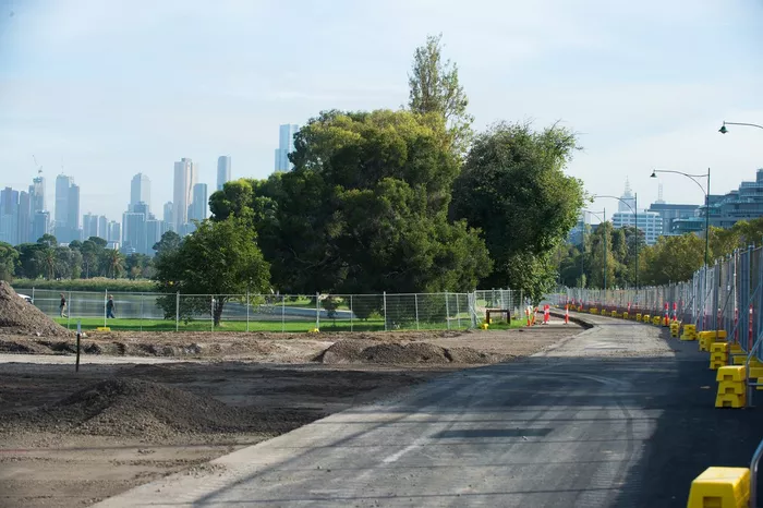 Cambios en la Curva 13 del circuito Albert Park