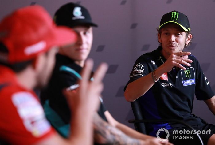 Andrea Dovizioso, Ducati Team,  Valentino Rossi, Yamaha Factory Racing