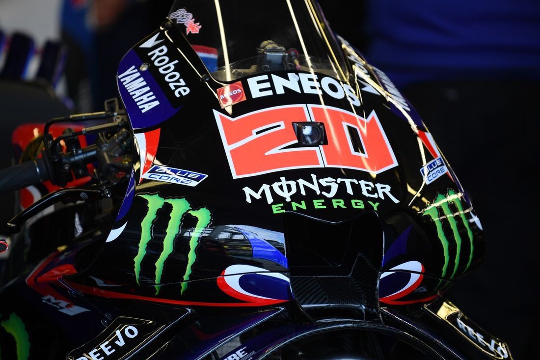 Special livery for Fabio Quartararo, Yamaha Factory Racing