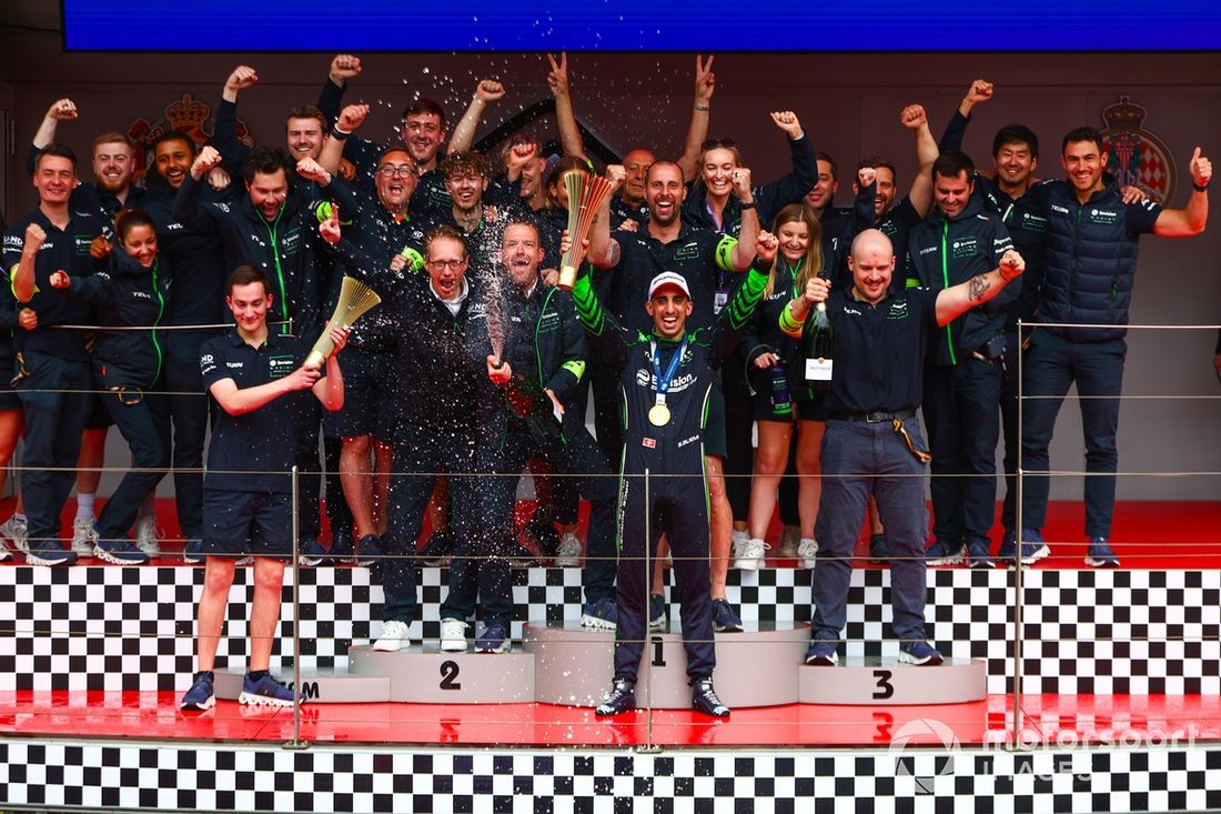 Zwycięzca wyścigu Sebastien Buemi, Envision Racing 