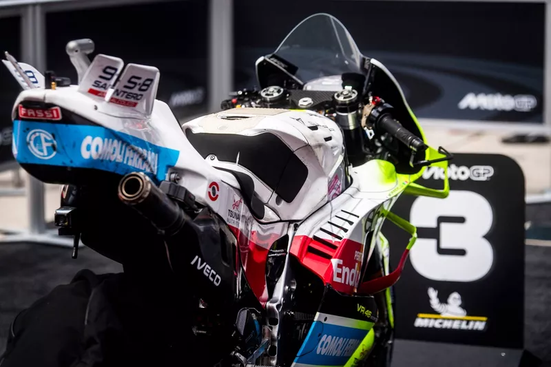 Vélo de Franco Morbidelli, VR46 Racing Team
