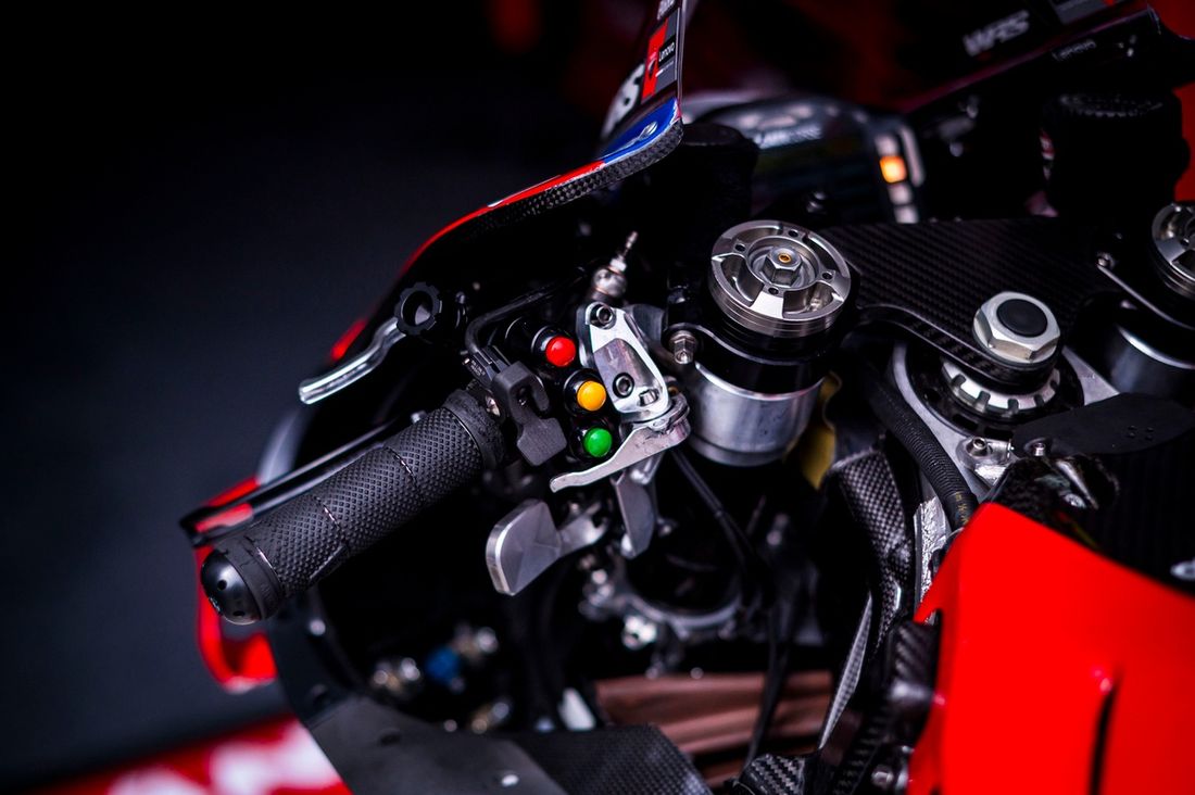 Ducati Team bike detail