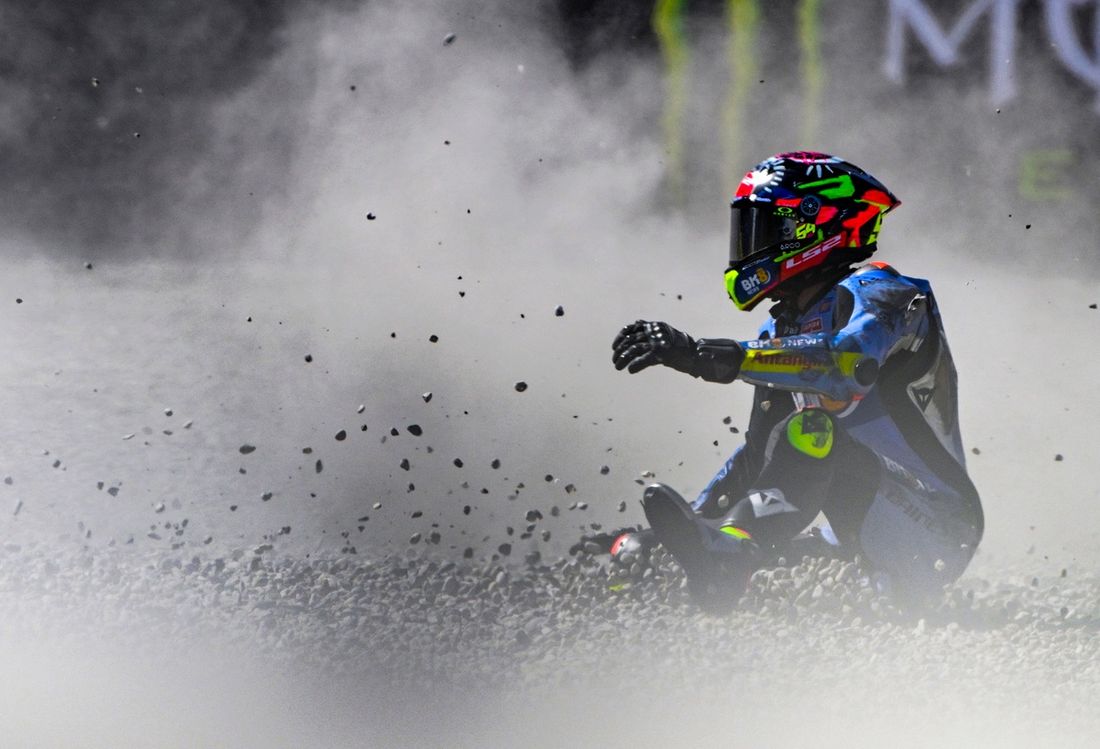 Fermin Aldeguer, wypadek Gresini Racing