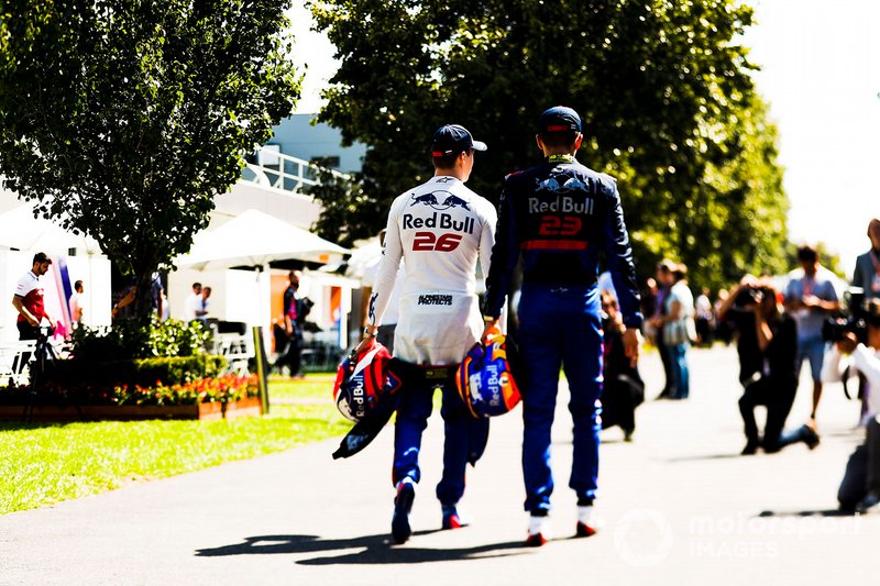 Алекс Албон, Данііл Квят, Toro Rosso