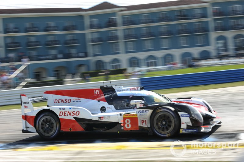 #8 Toyota Gazoo Racing Toyota TS050: Sébastien Buemi, Kazuki Nakajima, Fernando Alonso