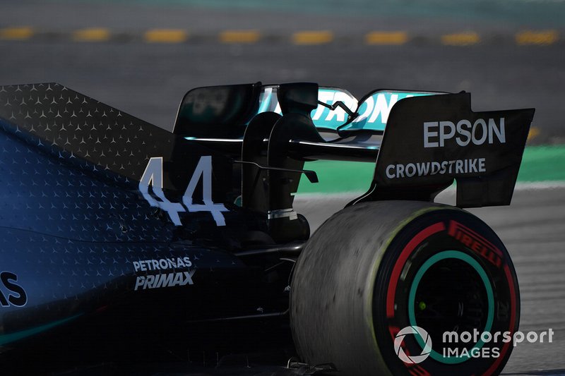 Mercedes-AMG F1 W10 rear wing