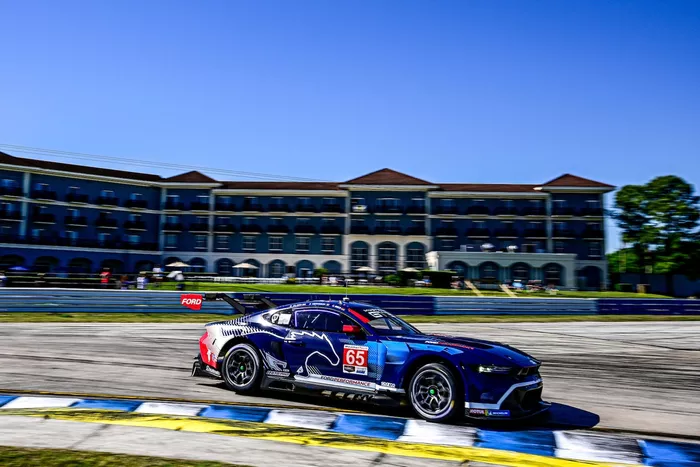 #65 Ford Multimatic Motorsports Ford Mustang GT3: Christopher Mies, Frederic Vervisch, Dennis Olsen